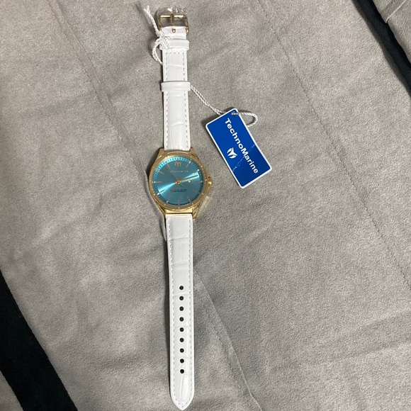 TechnoMarine MoonSun Women's Watch - 36mm, White (TM-822046) - Picture 3 of 7